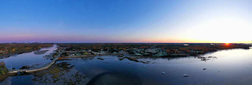 panorama of Milbridge