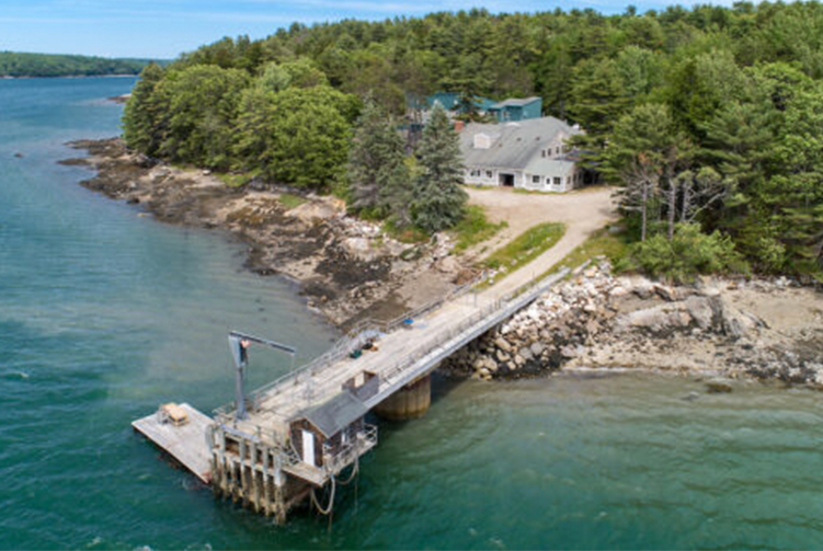 aerial view of Darling Marine Center