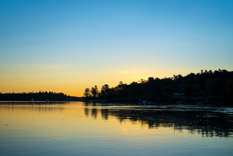 A photo of a sunrise
